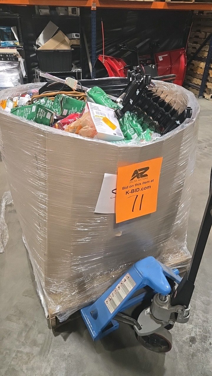 lot 71 image: WHOLESALE PALLET LOT OF GENERAL MERCHANDISE