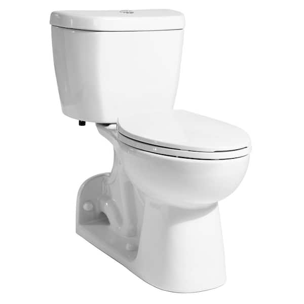 lot 77 image: Niagara Stealth 2-Piece 0.95 GPF Rear-Outlet Single Flush Elongated Toilet with Stealth Technology in White, Seat Not Included