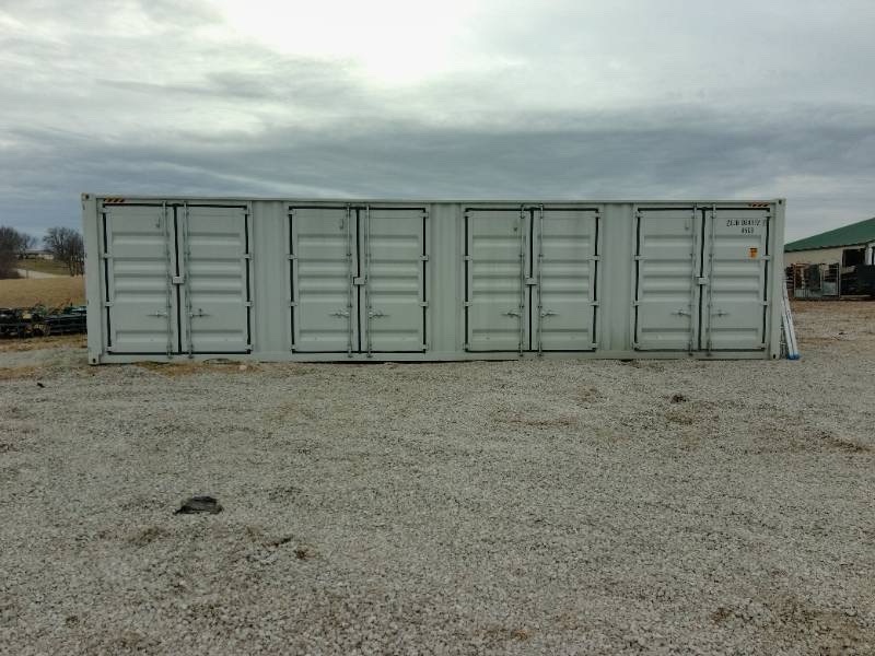 lot 2100A image: 4-side-door 40 HQ Container