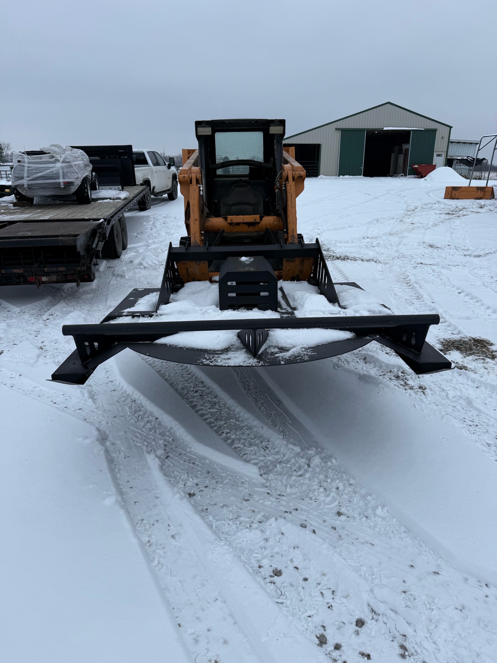 lot 2140 image: Palbreak Skid steer mower