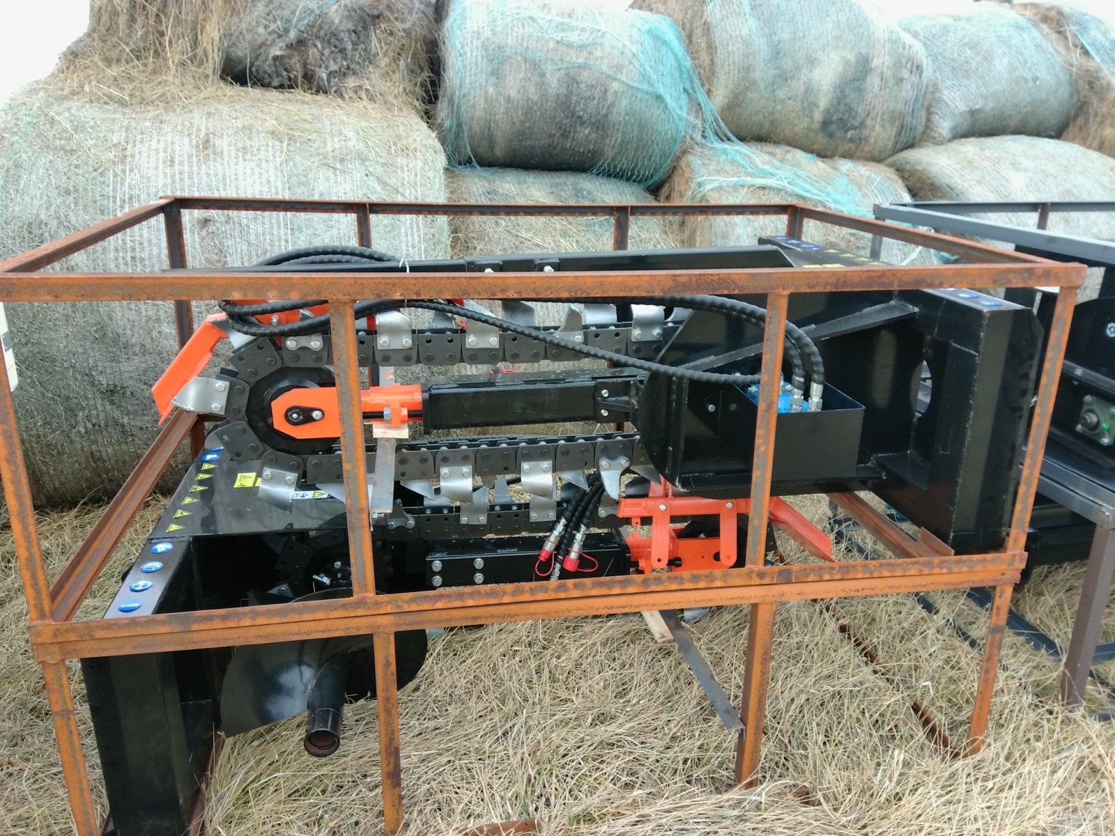 lot 2155 image: Skid Steer Trencher