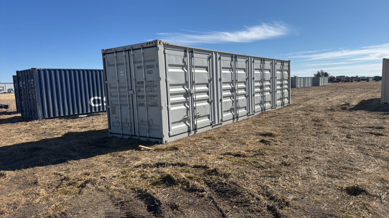 lot 35 image: 40FT CONTAINER WITH 4 DOORSSDLANCH2025UnusedIRC40