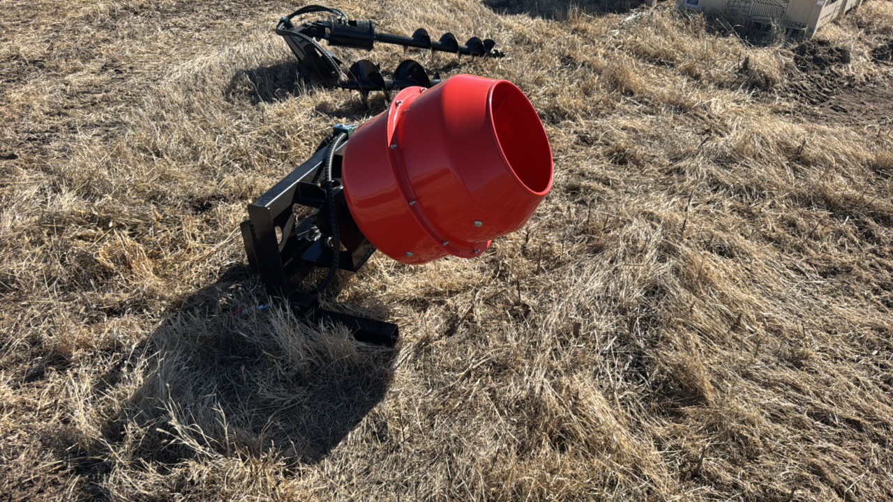 lot 84 image: Mini Skid Mixing DrumIR2025Unused