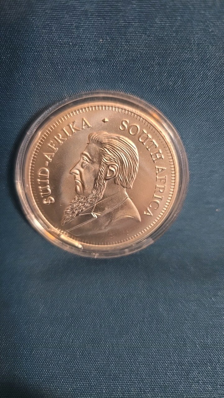 lot 18 image: 2023 1 OZ SILVER SOUTH AFRICAN KRUGERRAND BULLION COIN