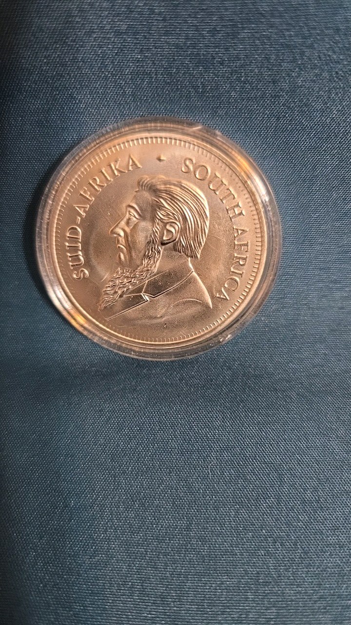 lot 20 image: 2023 1OZ SILVER SOUTH AFRICAN KRUGERRAND BULLION COIN