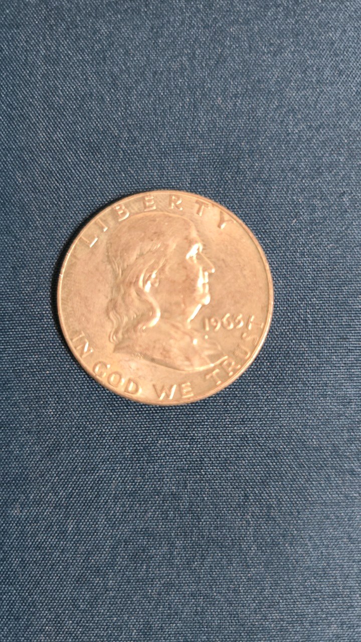 lot 31 image: 1963 FRANKLIN HALF DOLLAR