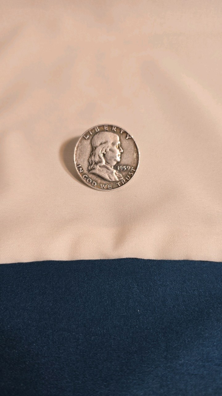 lot 33 image: 1959 FRANKLIN HALF DOLLAR