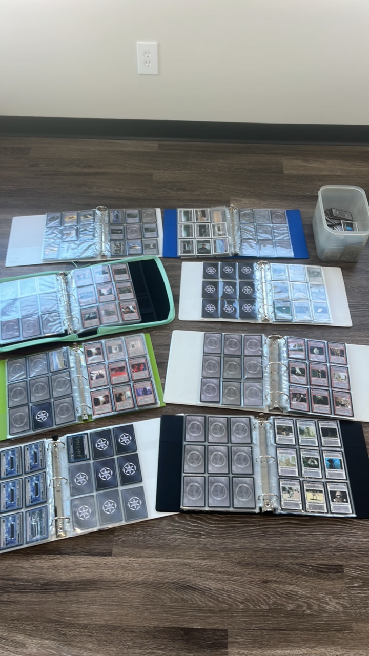 lot 40-1 image: Bewer Star Wars Cards 1000