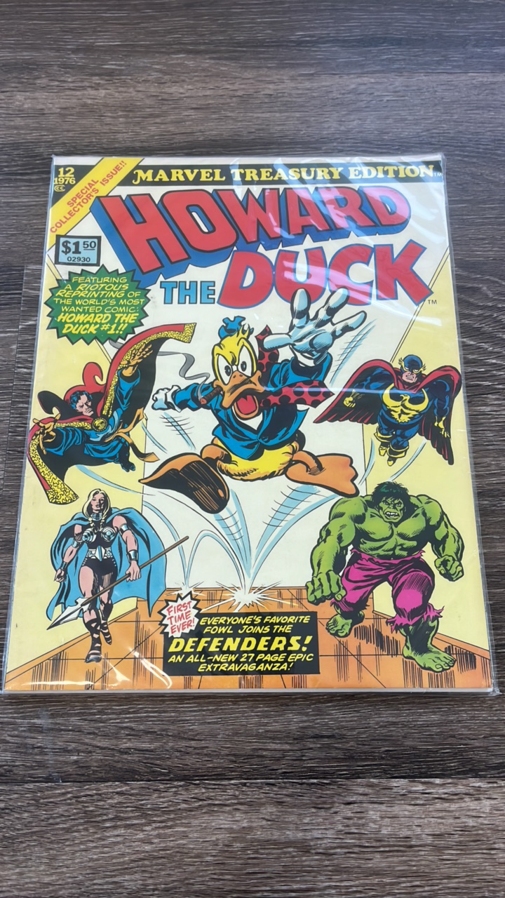 lot 38-1 image: Howard the Duck Marvel Treasury Edition