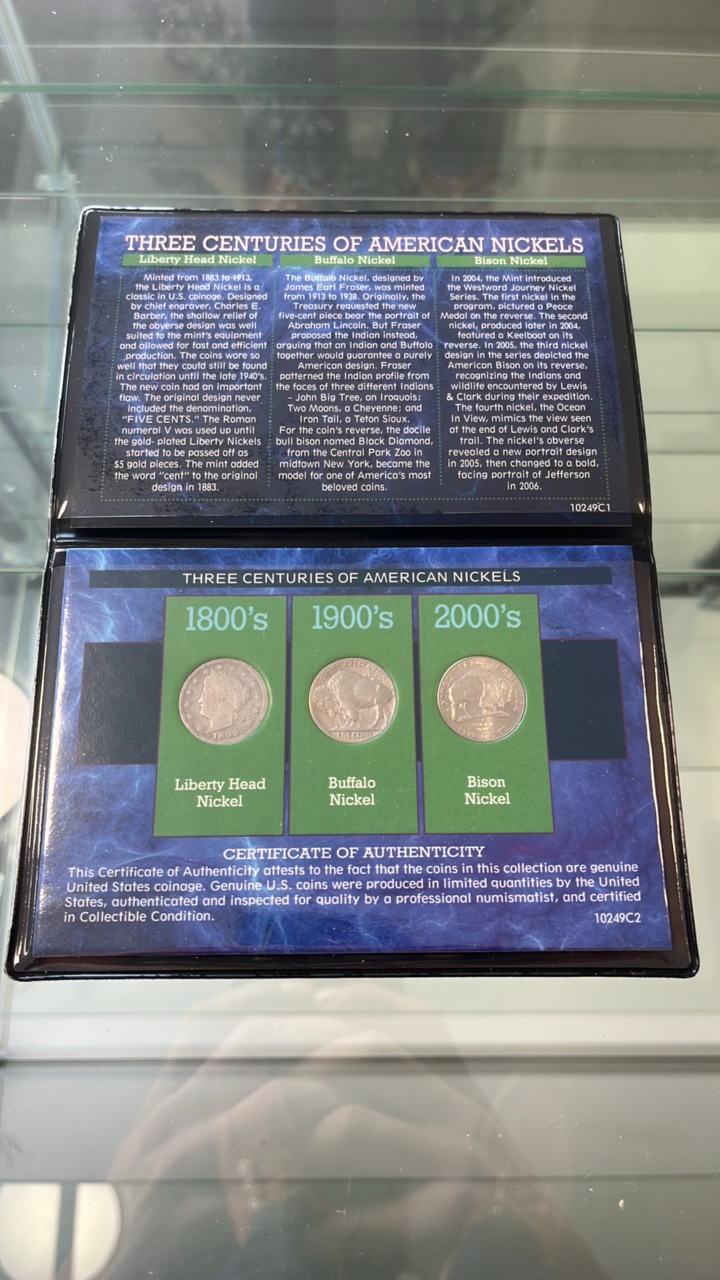 lot 34-1 image: 3 centuries of American Nickels