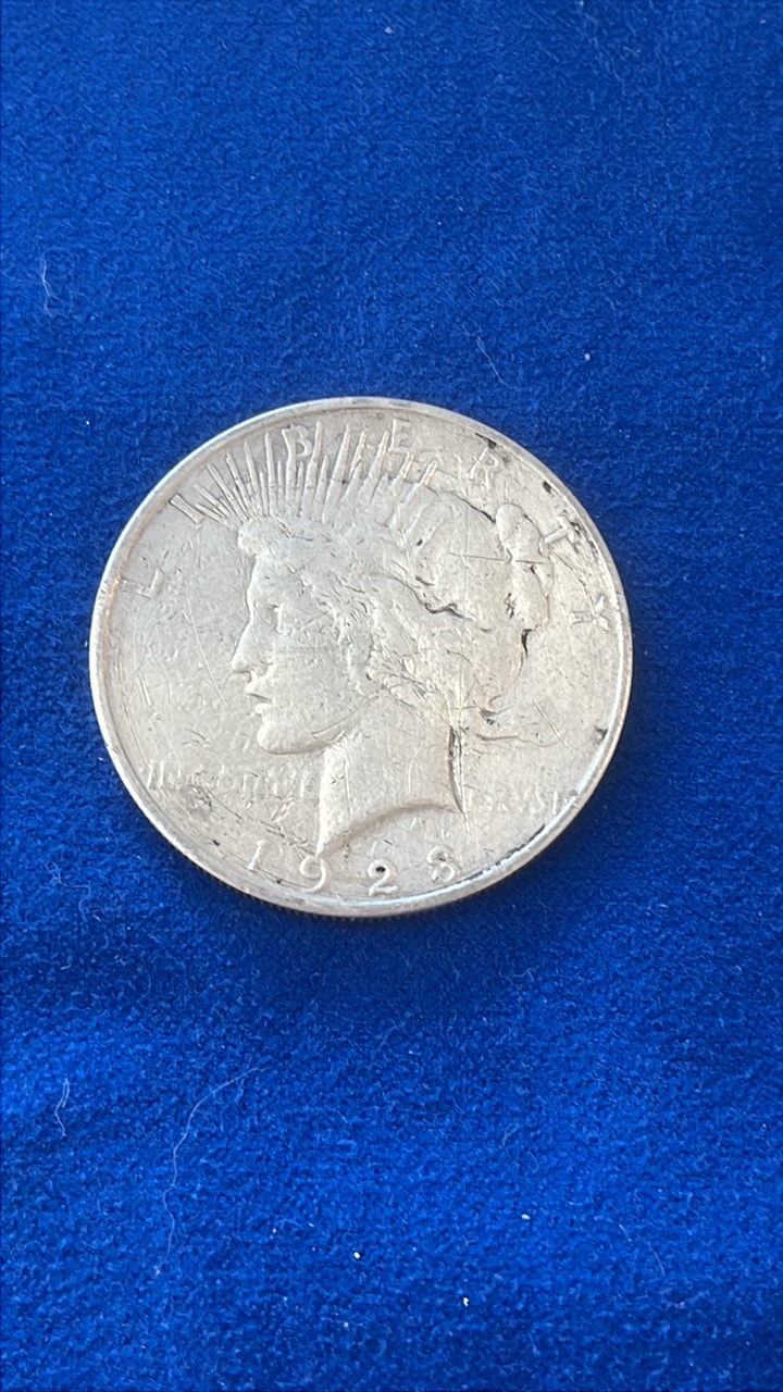 lot 6-1 image: 1923-D Peace Dollar