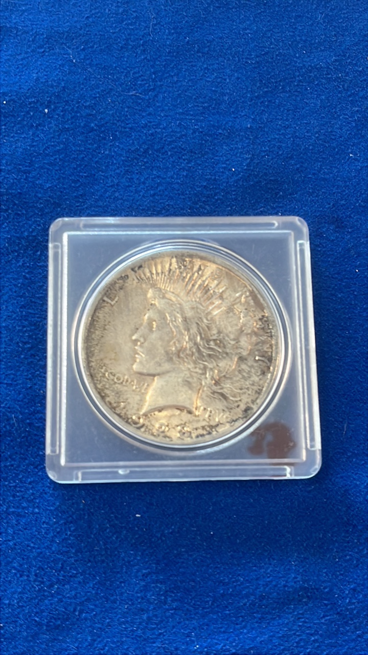 lot 7-1 image: 1923 Peace Dollar