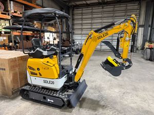 SDLANCH SDLE20 Mini Excavator w/Yanmar Diesel