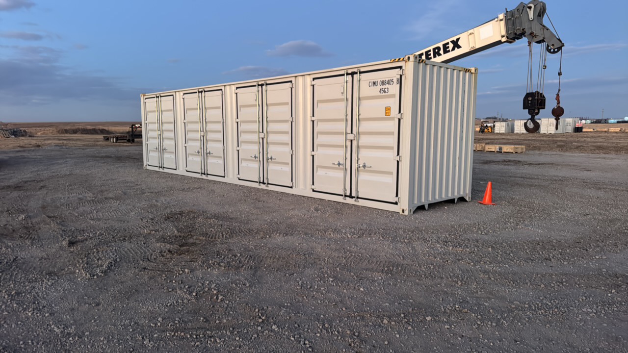 "40' High Cube Multi-Door Container" 2026 Unused	4-side-door 40' HQ Container