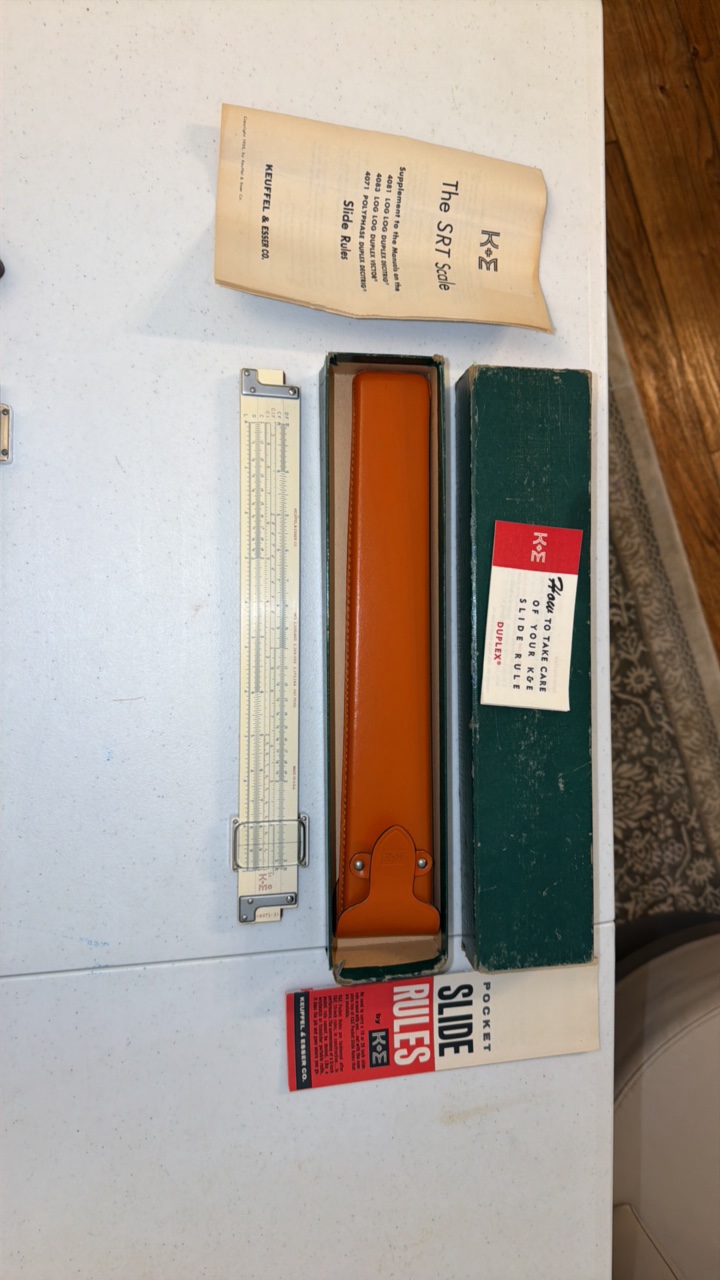 lot 102 image: ViNTAGE Slide Rules and Drafting Instruments