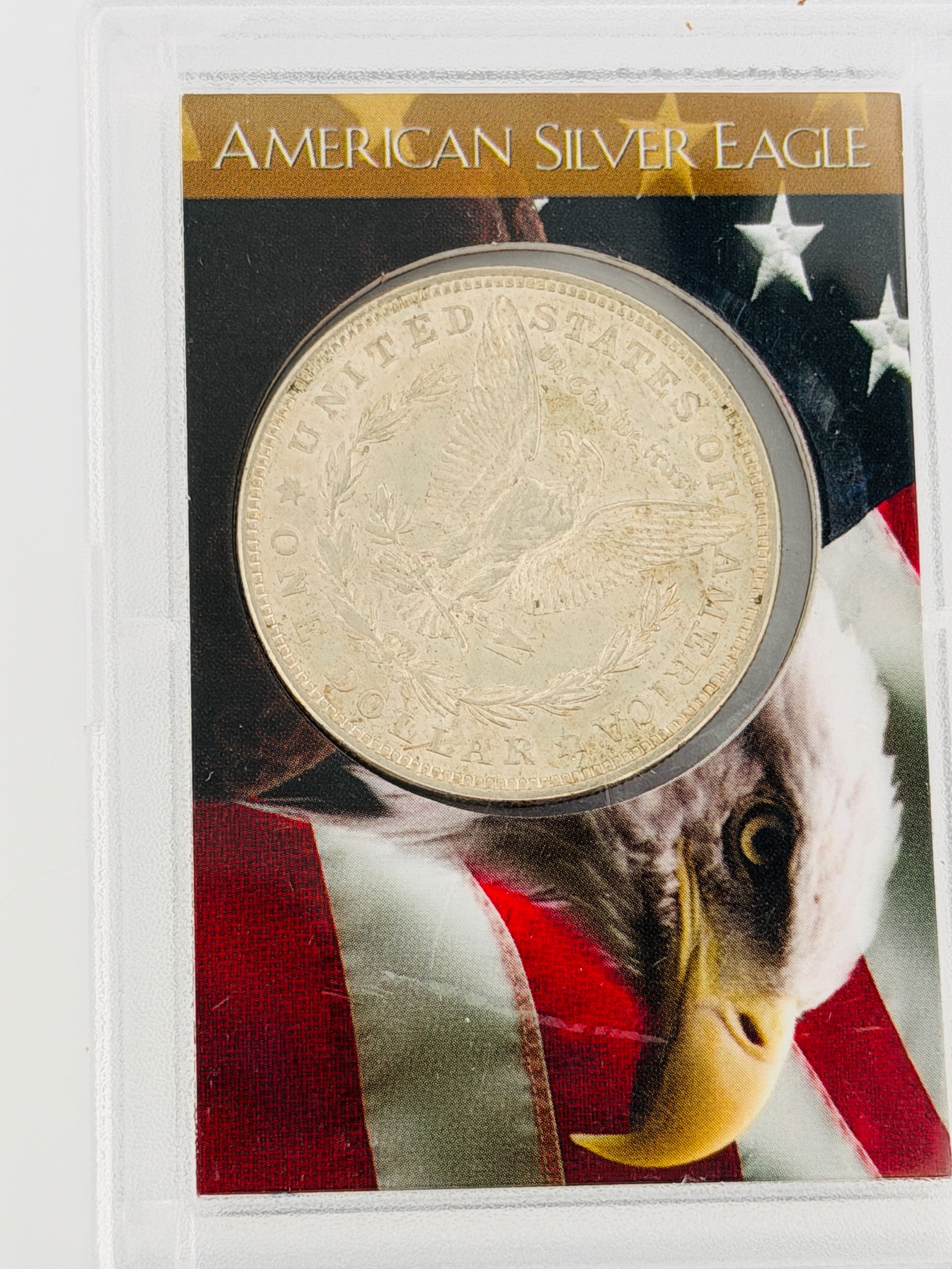 lot 123 image: AMERICAN Silver Eagle Dollar coin
