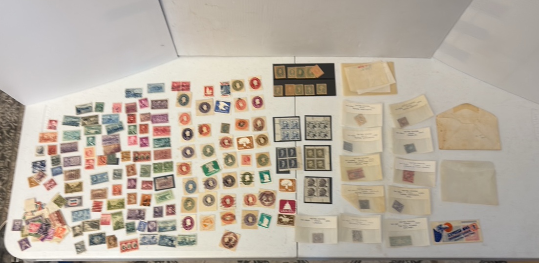 lot 134 image: VINTAGE stamps