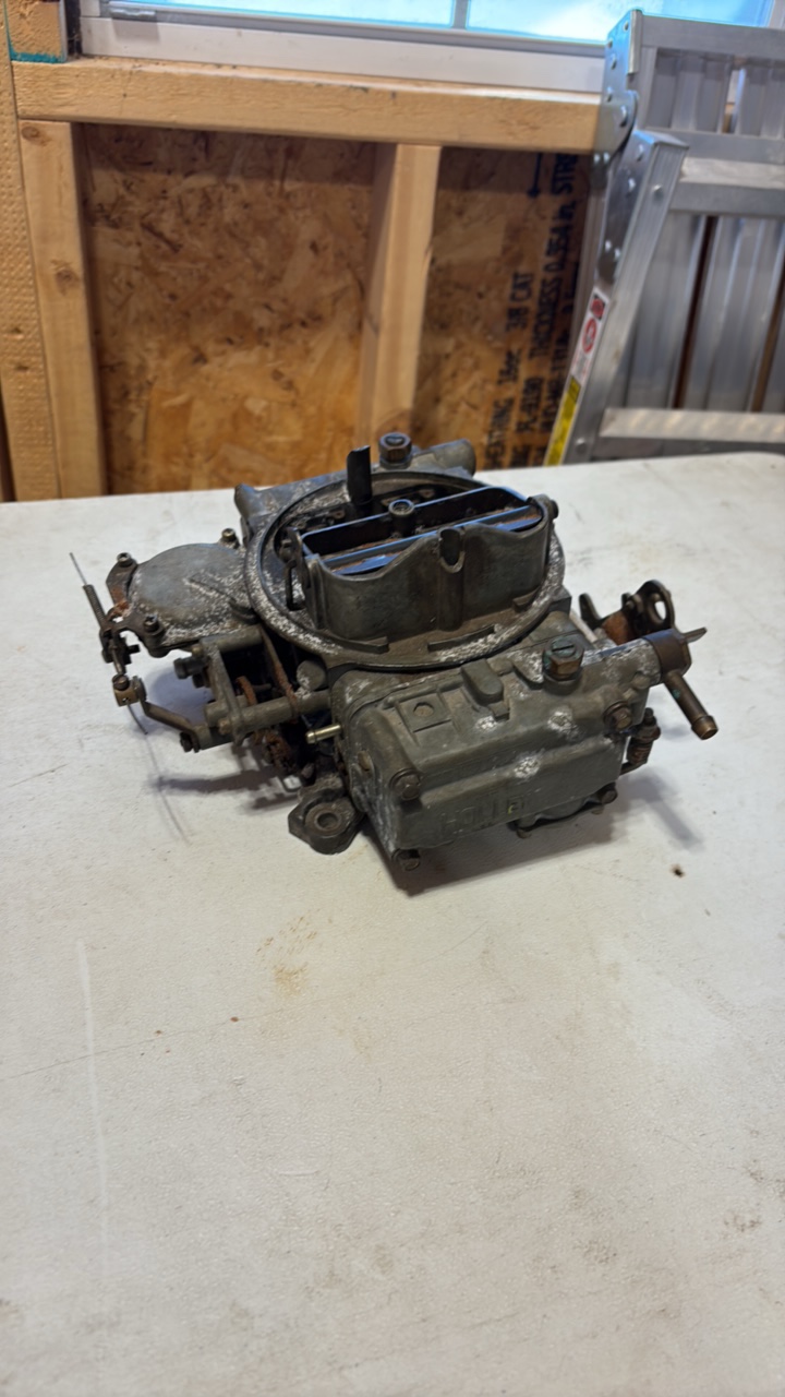 lot 142 image: HOLLY 4-barrel carburetor
