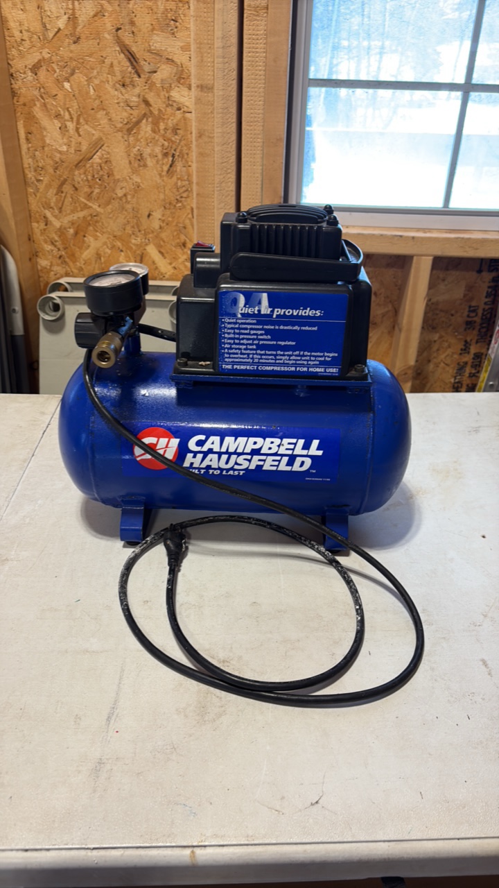 lot 147 image: CAMPBELL Hausfeld air compressor
