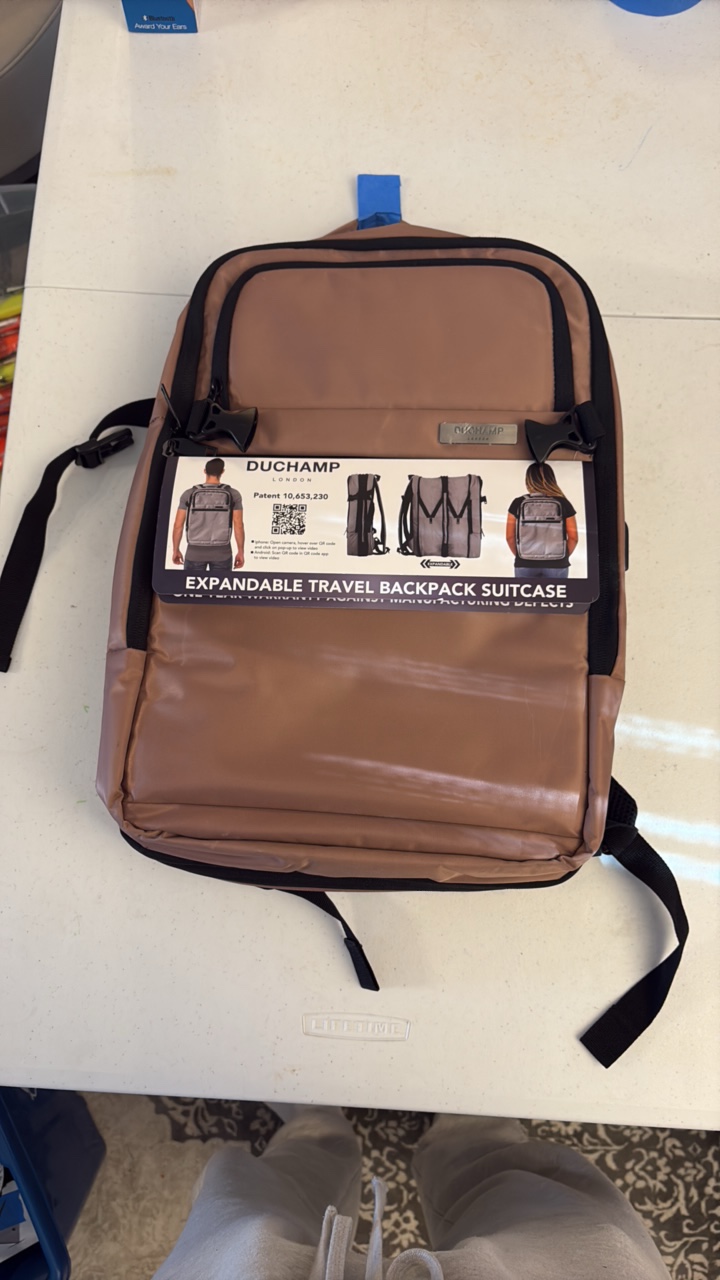 lot 69 image: DUCHAMP London backpack