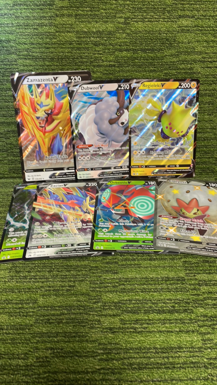 lot 119 image: Pokmon mix lot seven JUMBO cards