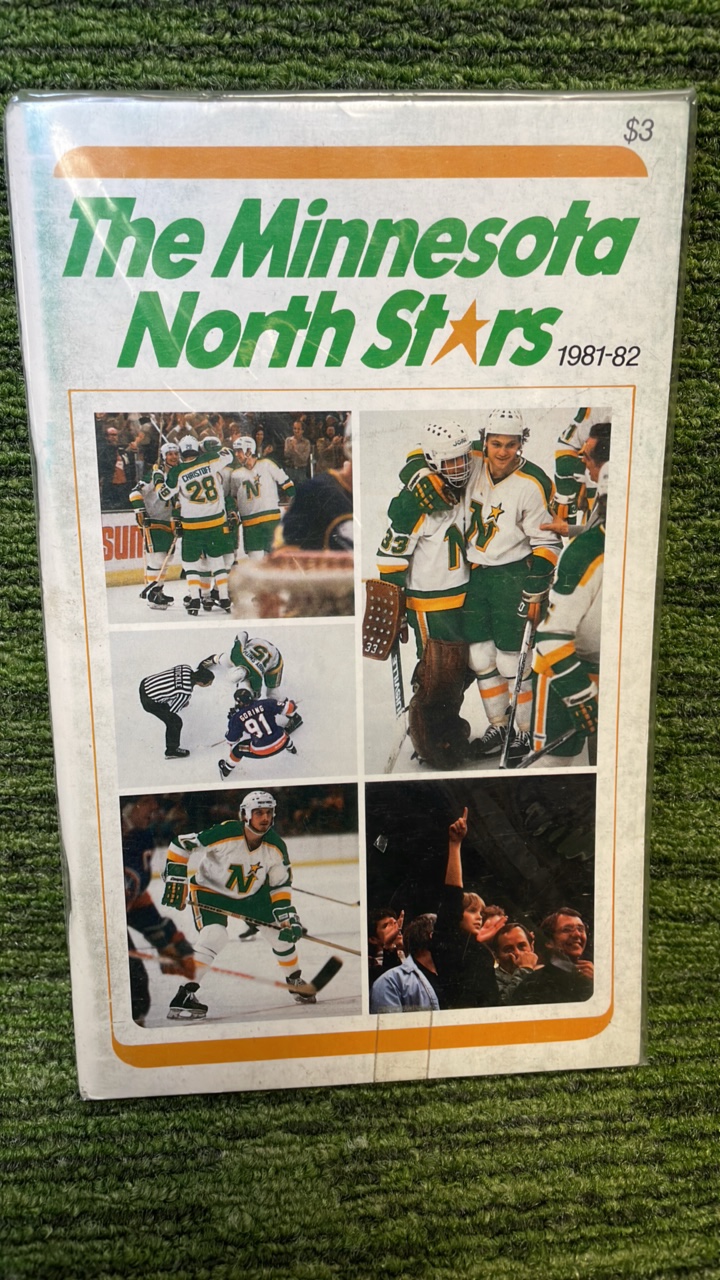 lot 164 image: 198182 Minnesota North stars schedule Book