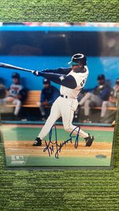 Ken Griffey Jr. Autographed 8x10 Picture with Stiner Authentication