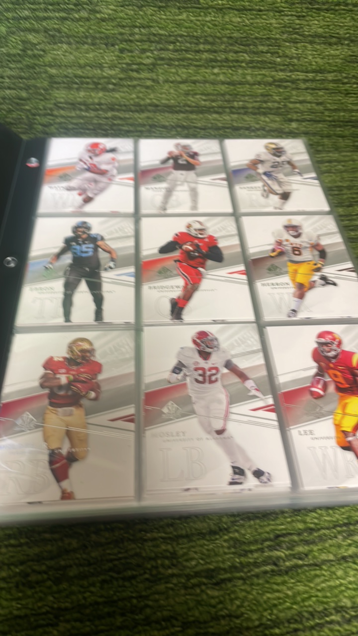 lot 200 image: 2014 Upper Deck, SP Authentic complete (#1-100)