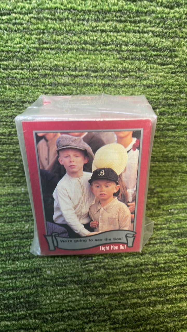 lot 212 image: 1988 Eight Men out set (#1-110) Old School Vintage Player Set