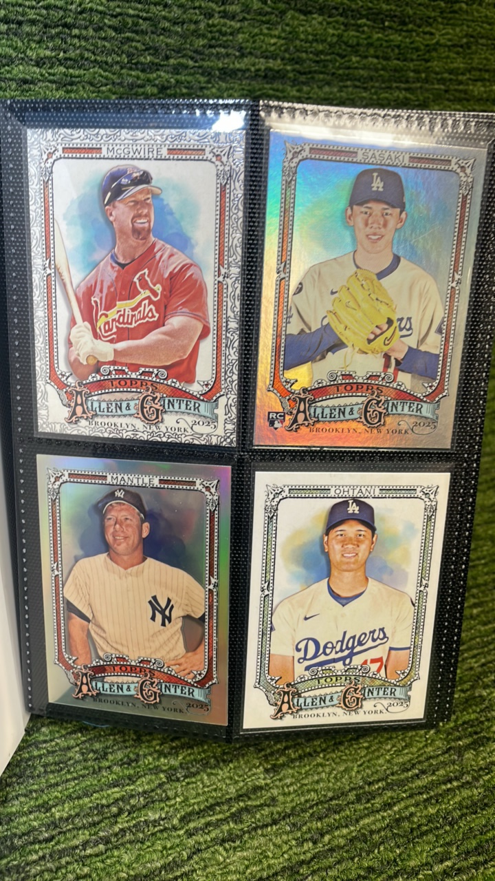 lot 44H image: MIX Sports lot in binder 33 pages- 4 cards per page(132 total) with stars, rookies, and  inserts