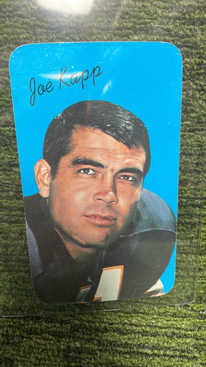 lot 94 image: 1978 Topps Super Joe Kapp Minnesota Minnesota Vikings