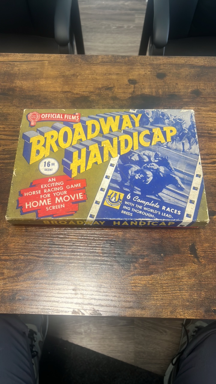 lot 130 image: antique broadway handicap video game