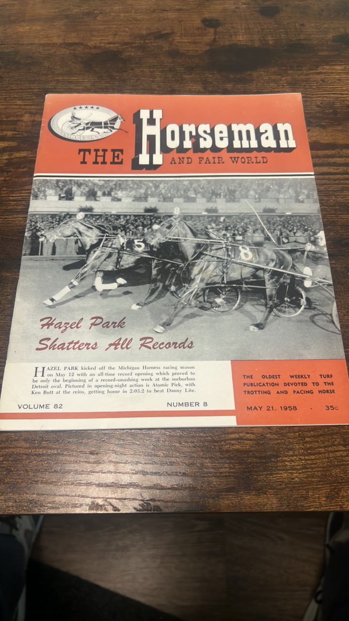 lot 156 image: 1958 the horseman magazine