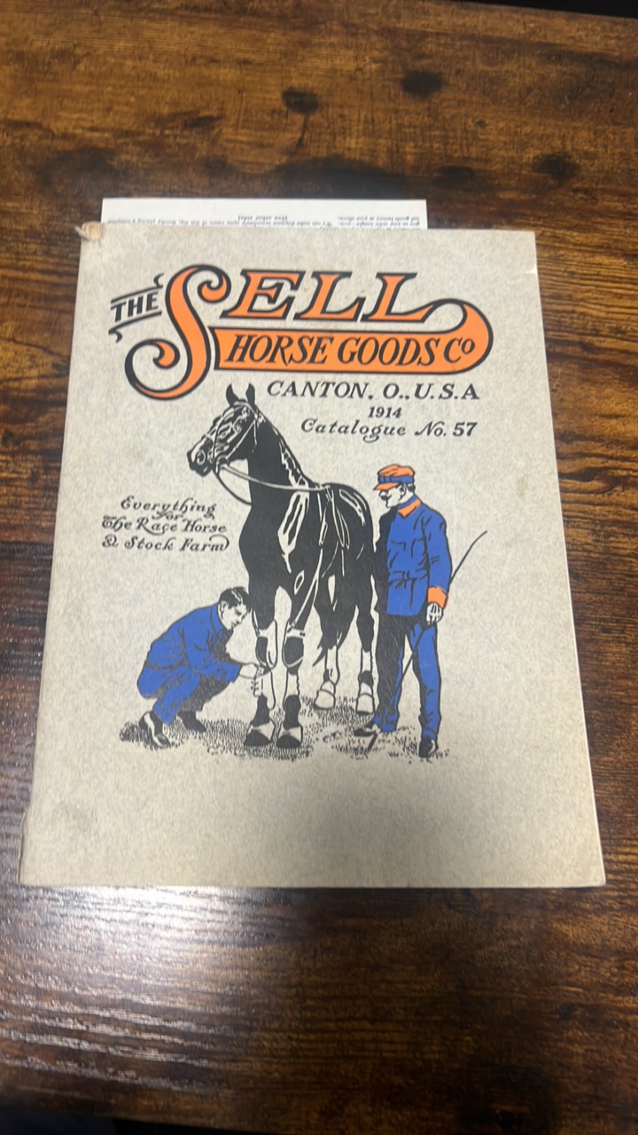 lot 165 image: 1914 sell horse goods co catalogue
