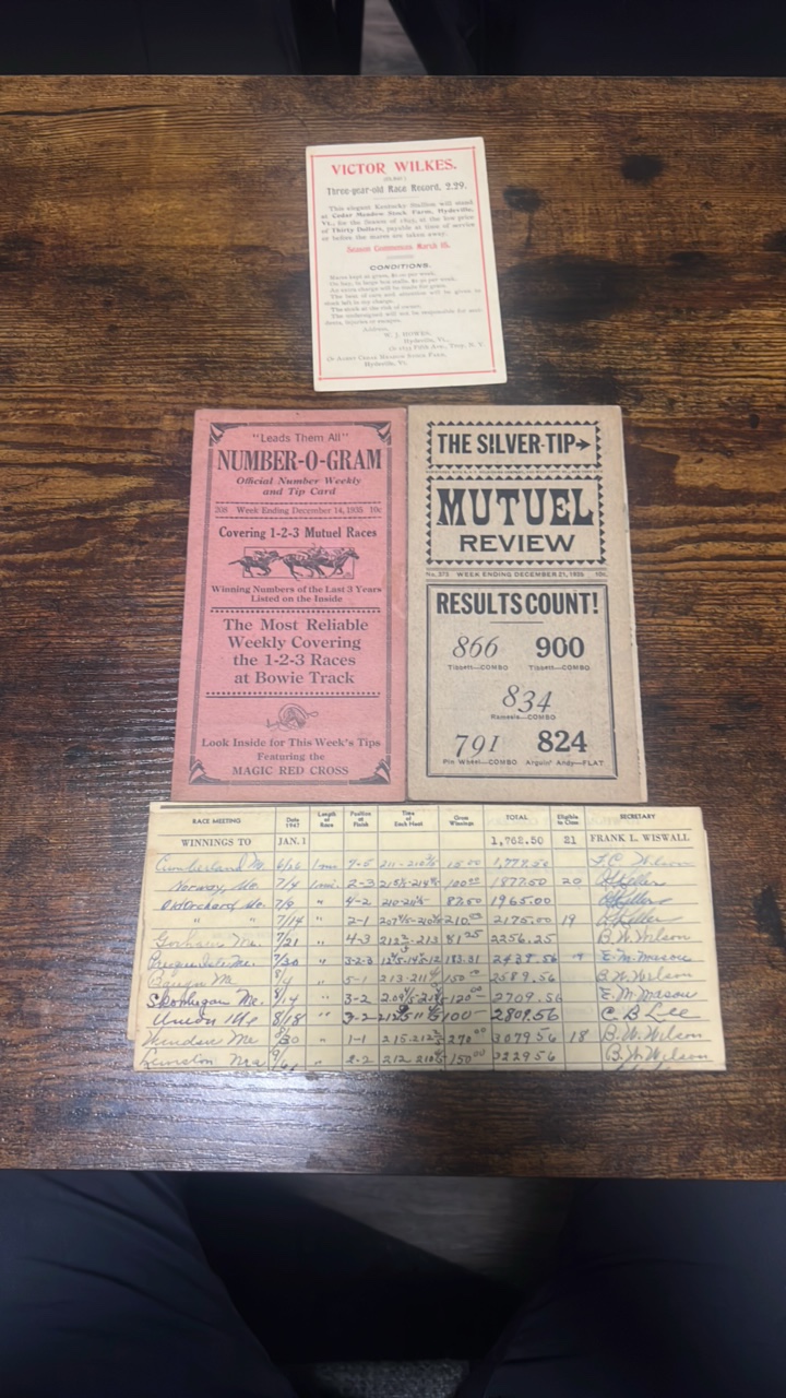 lot 168 image: 1895-1947 horse related collectibles