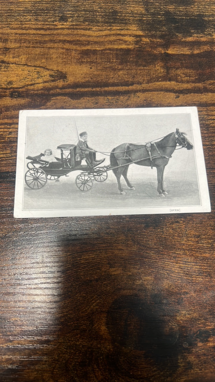 lot 182 image: late 1800s carriage advertisement