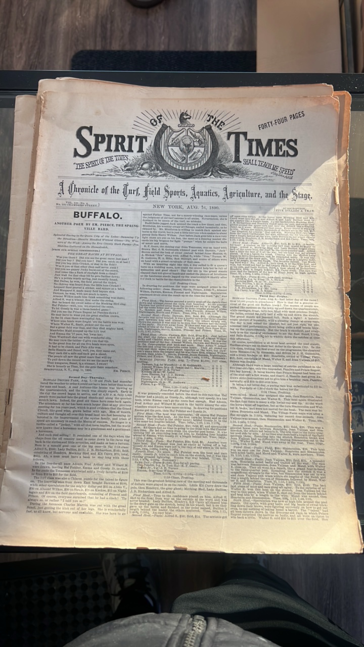 lot 197 image: 1890s sports magazines