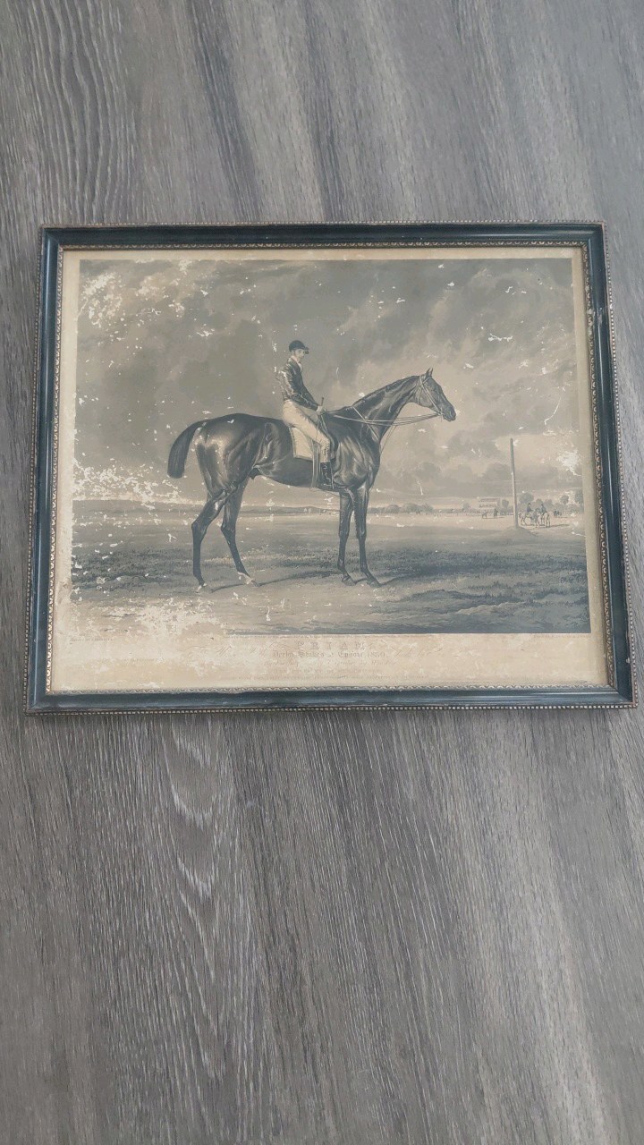lot 46 image: 1830 framed etching