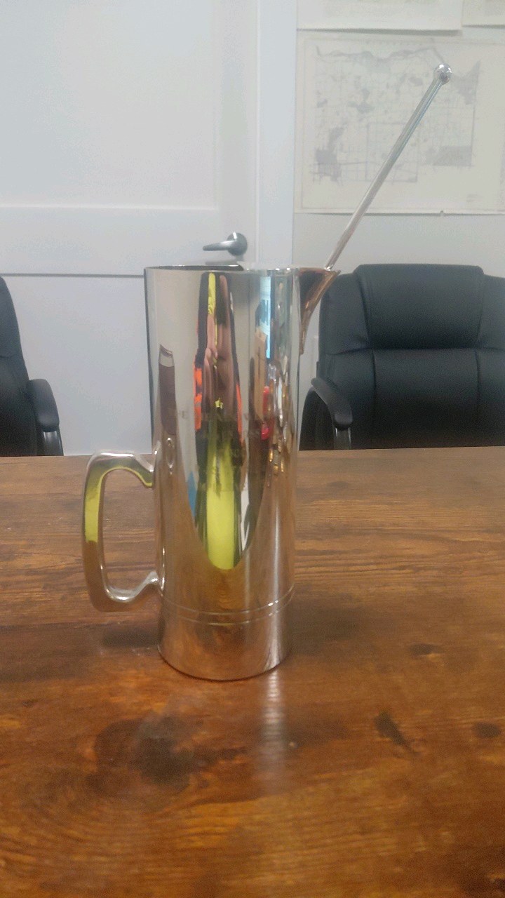 lot 74 image: 1988 silver plated horse trophy $7,500 prize