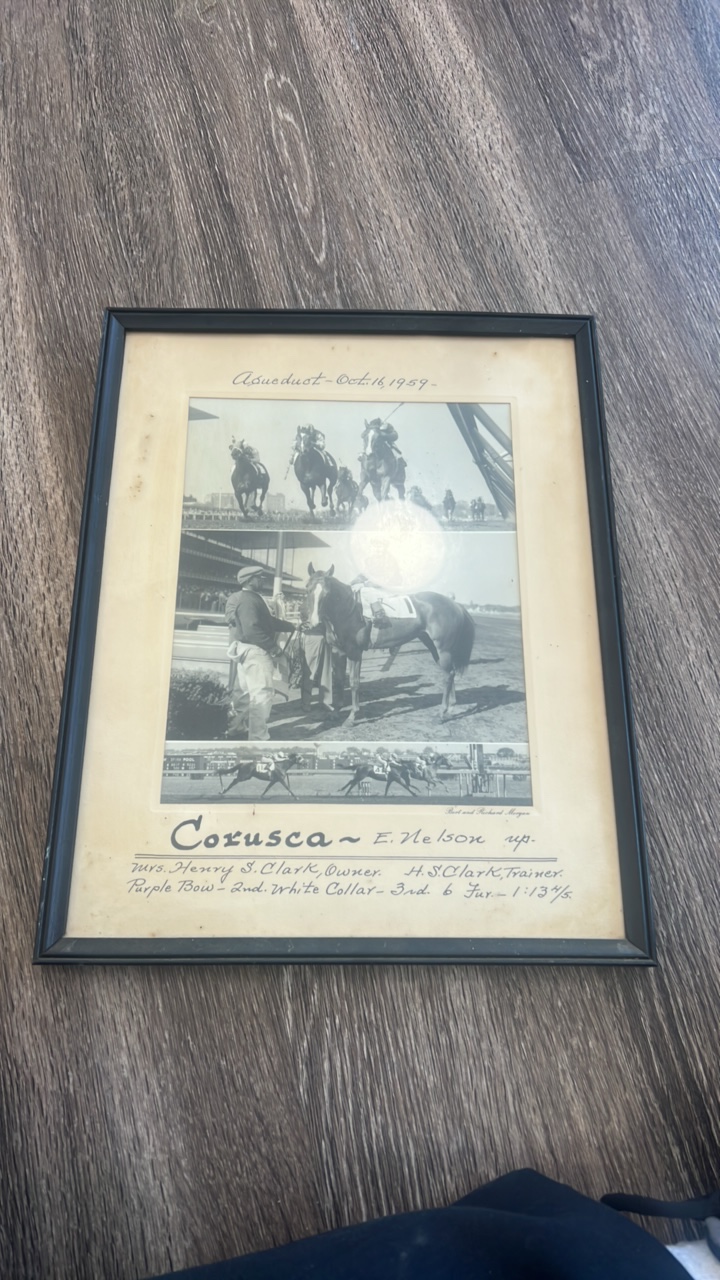 lot 82 image: 1959 corusca horse racing photographs