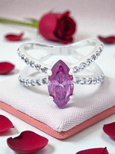 Beautiful Setting 2.00 Ct CertifiedMarquise Pink Diamond Ring!