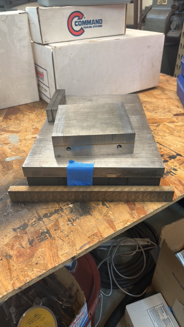 lot 156 image: McMASTER-carr rectangle 554, Walker Ceramax grinder mill