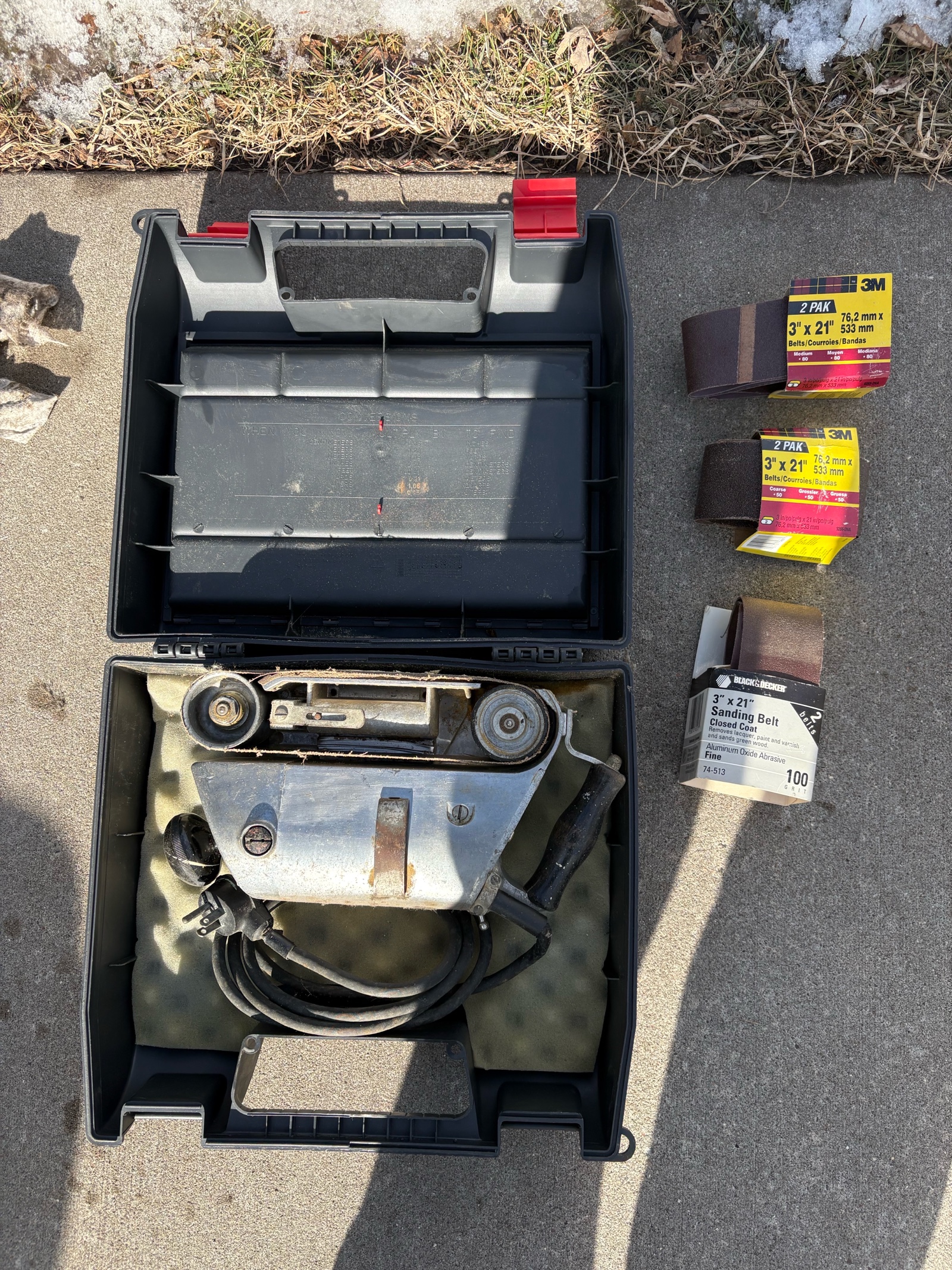 lot 254 image: Porter Cable Guild Belt sander