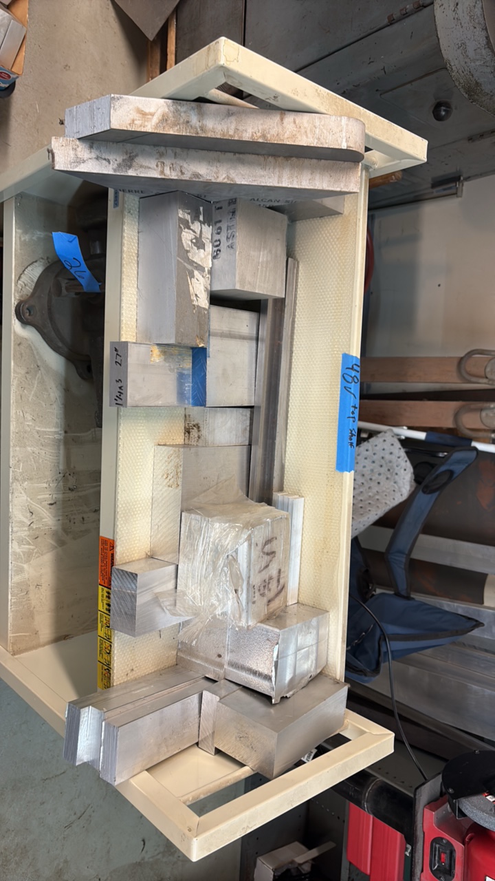 lot 48 image: SOLID Metal machinist tooling blocks