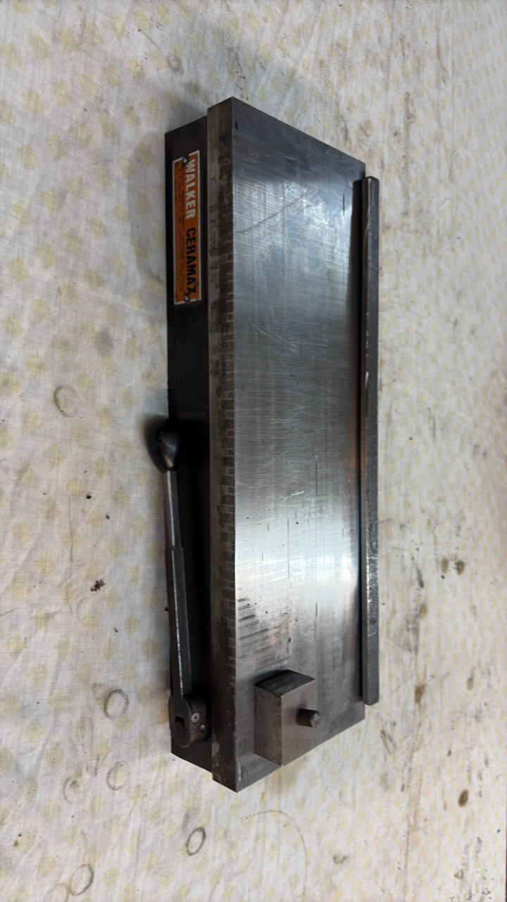 lot 80A image: WALKER Ceramax magnetic chuck