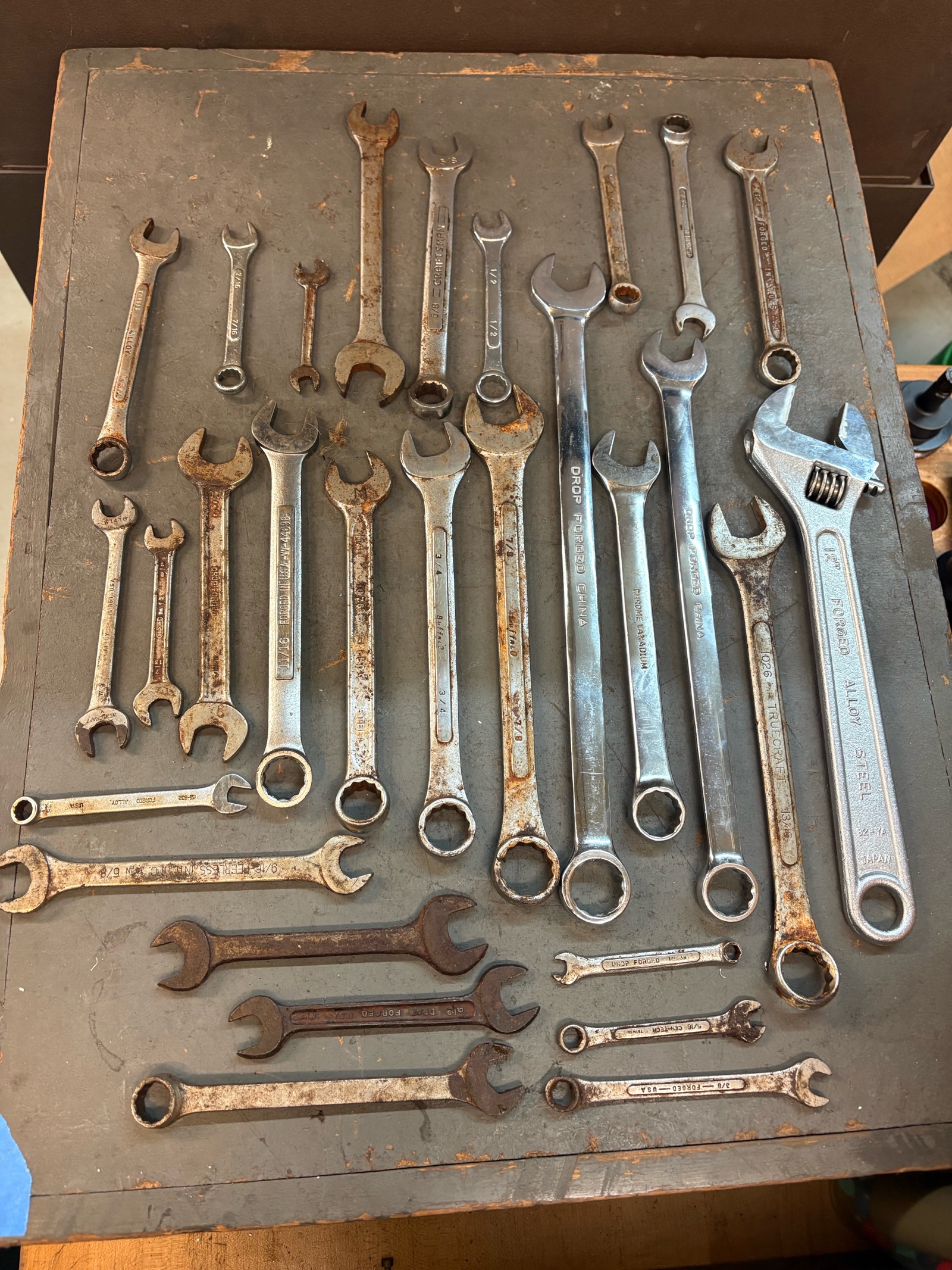 lot 83 image: WRENCHES