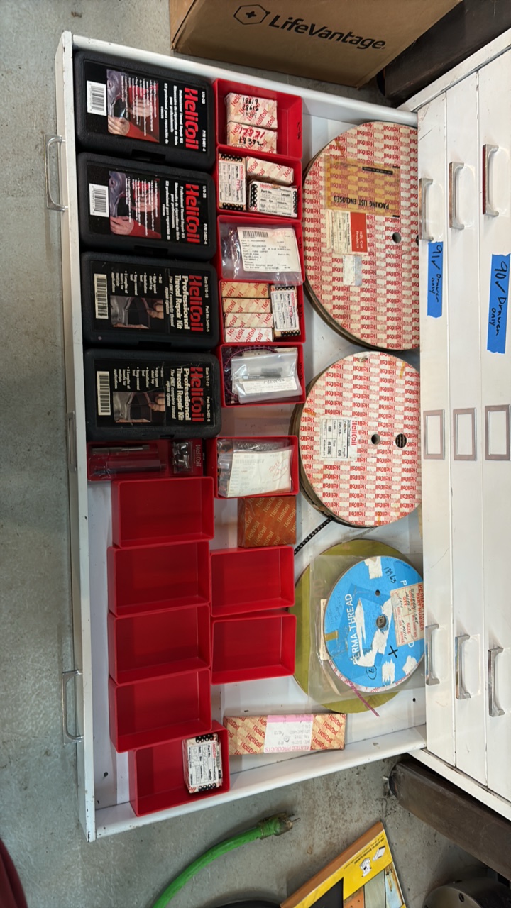 lot 92 image: SCREW thread inserts and Heli Coil repair kits 5401-4