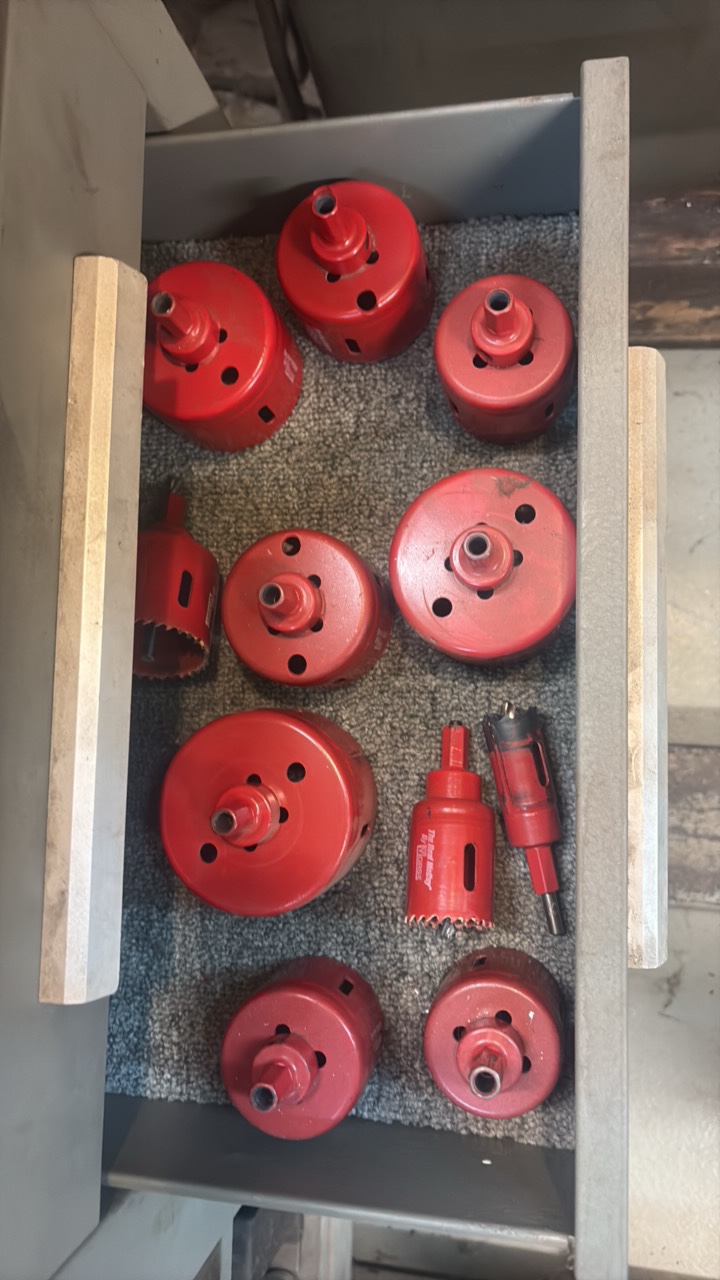 lot 94 image: REAL McCoy by Morse Hole saws