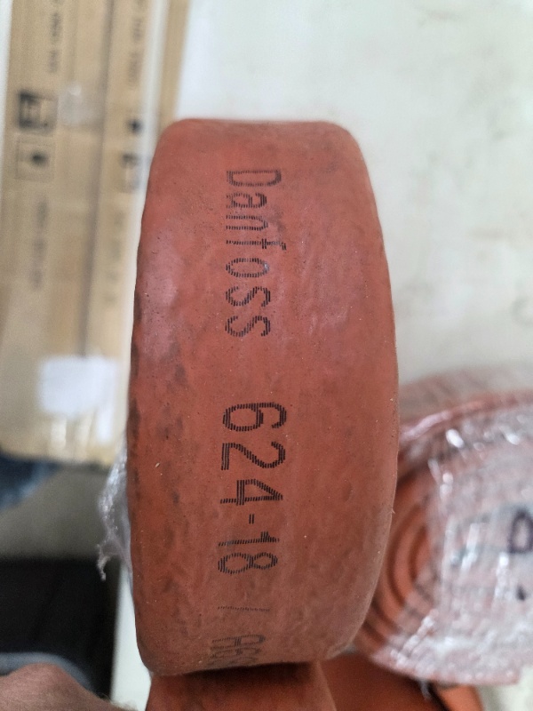 lot 102 image: Lot of Danfoss 624-18 Insulated Copper Refrigeration Tubing Coils