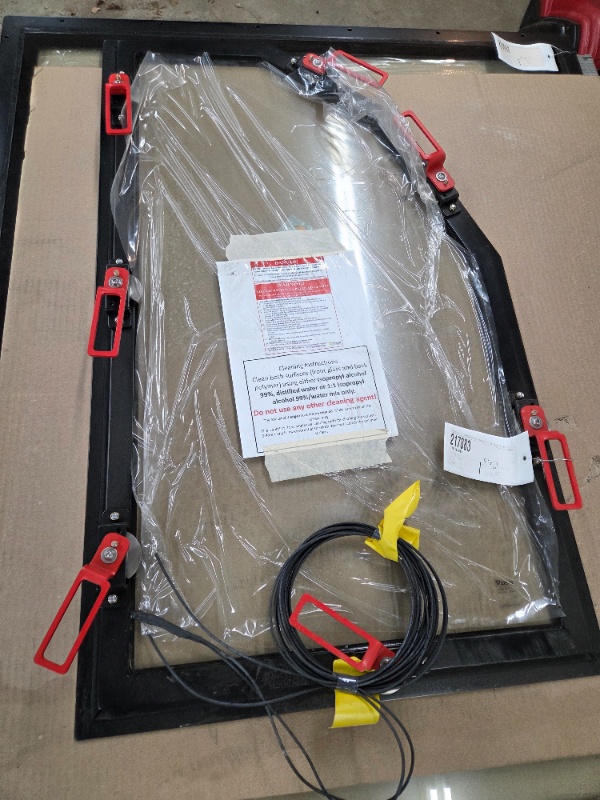 lot 18 image: Loram W3 Heated Front Right Egress Window by Oran Safety Glass